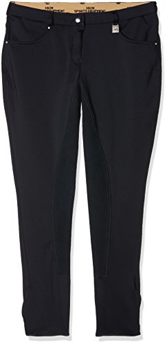 Pantalones de equitación para hombre HKM Comfort Fit con culera Alos 3/4
