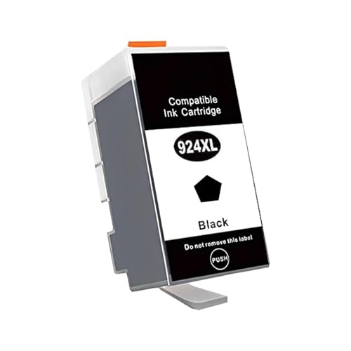 Cartouche d'encre noire compatible HP 924 924XL pour imprimante OfficeJet 8135e 8134e 8132e
