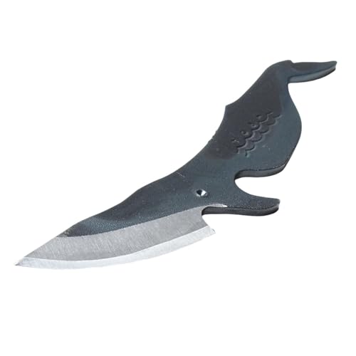 かわいいくじらナイフ ミンククジラ(A型) ケース付き 土佐打刃物 鉛筆削り ペーパーナイフ レターオープナー 封筒オープナー 木工 キャンプ アウトドア 日本製