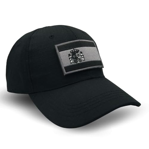 Tactic.W Gorra Militar Camuflaje Con Parche Táctico Bandera España Gorra Béisbol Hombre Airsoft Tiro Caza Deportes Outdoor Gorra Táctica Multicam Black Smooth Tactic.W Gorra Militar Camuflaje Con Parche Táctico Bandera España Gorra Béisbol Hombre Airsoft Tiro Caza Deportes Outdoor Gorra Táctica Multicam Black Smooth