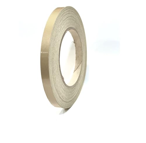 Image of WALLMATE Reflective Strip Sticker Self-Adhesive Night Visibility Warning Tape Waterproof Safety Reflector for Car, Bikes,Truck And Other Vihicle (Gold Strip, 0.5 In x 45 Mtr (1771 in) (PCK OF 2))