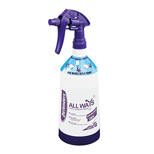 Defenders All Ways Home and Garden Sprayer Bottle – 1 L, Multi-Use - Indoor Plants, Cleaning,...
