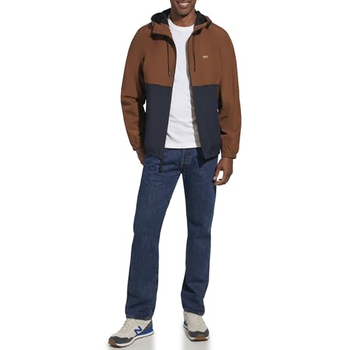 Image of Levi's Men's Hooded Rain Jacket & Windbreaker