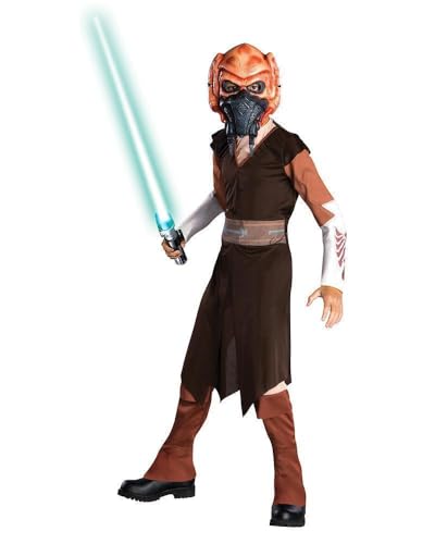 Disfraz infantil Star Wars Clone Wars Plo Koon talla S