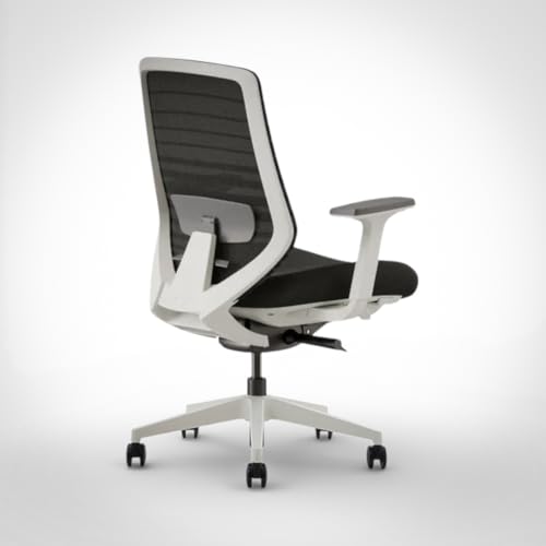 Image of Model 11 Ergonomic Chair | Italian Donati Tilt, Breathable Mesh, Seat Depth, Lumbar & Tension Adjustment | Adjustable Armrests & WFH Chair | Contrast | Nylon | 7-Year Warranty