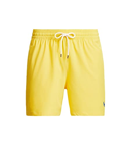 POLO RALPH LAUREN Pantaloncini da uomo con coulisse, Giallo, blu