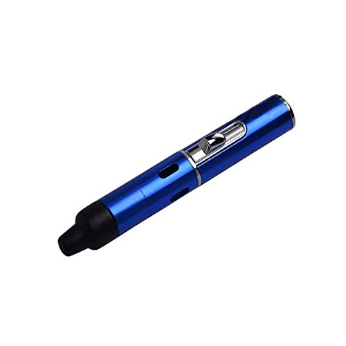 Butane Torch Lighters, Lighters Long FengFang Portable Metal All in One Pipe Built-in Detachable Inflatable Lighter (Blue)