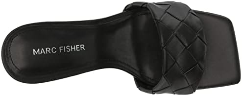 Marc Fisher Women's DARASA Heeled Sandal, Black, 7.5 | Image 4