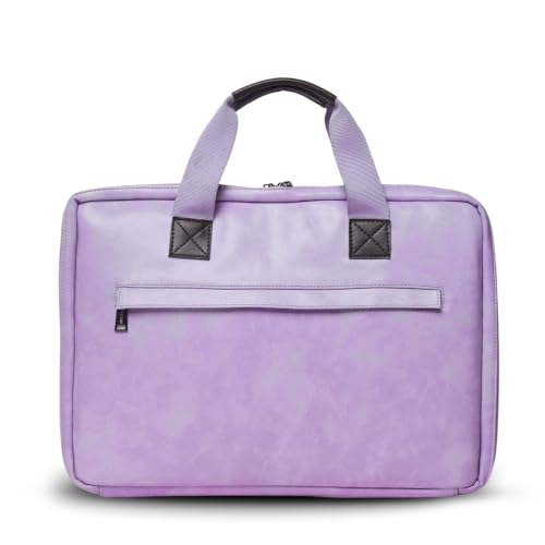 Image of VISMIINTREND Stylish Leather Laptop Bags for Men & Women | Office, Messenger, Shoulder, Handbag | Fits 13 inch,14 inch, 15.6 Inch Laptops, Macbook | Corporate Gifts for Men, Clients, Employees