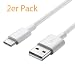 Produktbild TELEFONMAX 2X Original Huawei Schnell-Ladekabel Datenkabel PowerCharge HL1121 Typ-C 2 Ampere hfür Huawei Mate 20/20 Pro/Mate 10/P20/ P20 Pro/P20 Lite/P10/P10 Plus/ P9/ P9 Plus/Honor 10 8