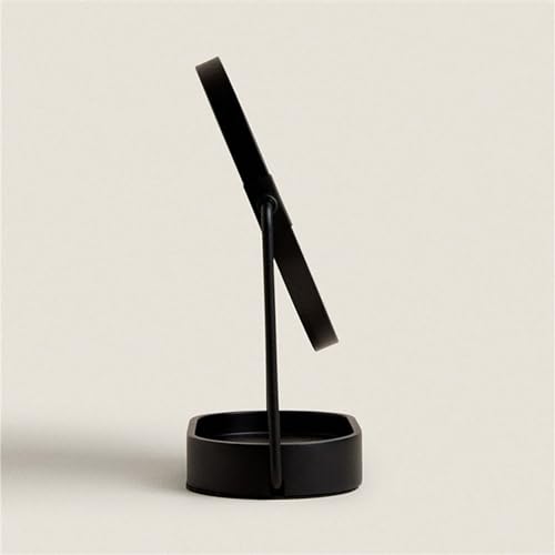Espejo de tocador vertical con base organizadora para un escritorio impecable 6