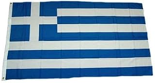 Griechenland Flagge/Fahne - wetterfest, mehrfarbig, 150 x 90 x 1 cm