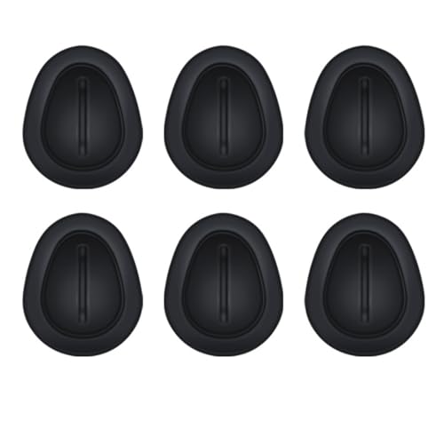Limitador de taza de coche, material de silicona para evitar traqueteos, autoadhesivo, fácil de instalar, limitadores sólidos antideslizantes para la mayoría de coches, SUV, camiones, automóviles (6