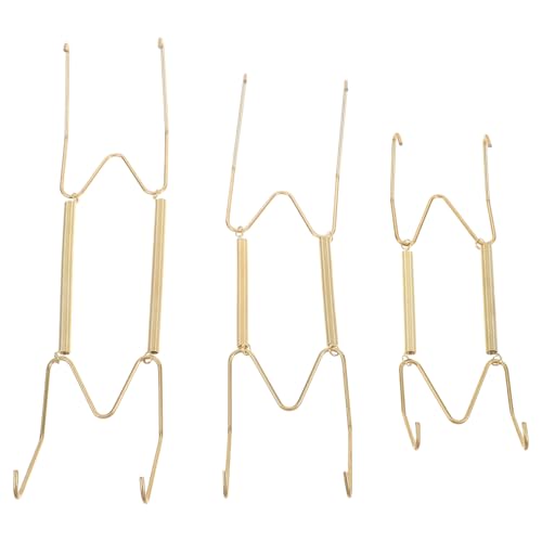 ABOOFAN 1 Set Invisible Plate Hangers Heavy Duty Wall Mounted Plate Hooks for Decorative Display for Home Decor Restaurants and Cafes