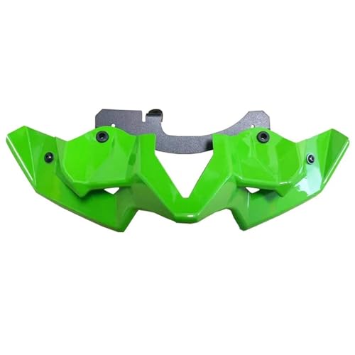 Becquet avant nu vert avec aileron moto aérodynamique pour Z900