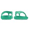 Kilter Adult's Pulsar EVA Moulded Flip Flop - Mint/White - 37 #5