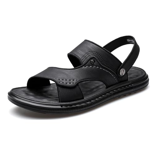 Sandales étanches homme pour marcher sans douleur avec bout ouvert