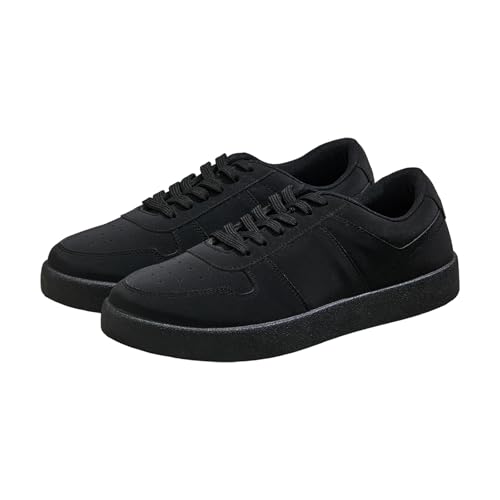 Image of Neeman's Men's Mono Court Sneakers | Lightweight Synthetic Casual Shoes with Cushioned EVA Sole | Flexible Walking & Everyday Comfort Sneakers
