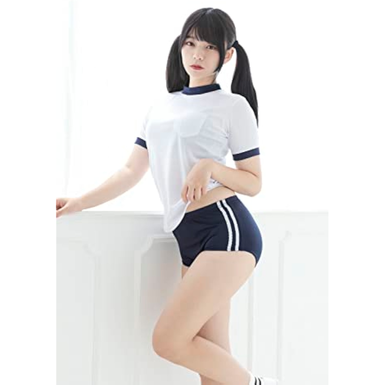 クリアストーン(Clearstone) SugarLolita コスプレ ハロウィン ブルマ レディース ネイビー 詳細画像5