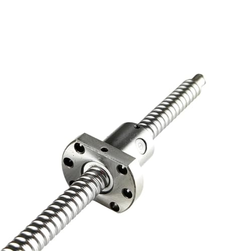 Vis à billes SFU1204 classe C7 de 200mm avec écrou à bride pour axe CNC fluide