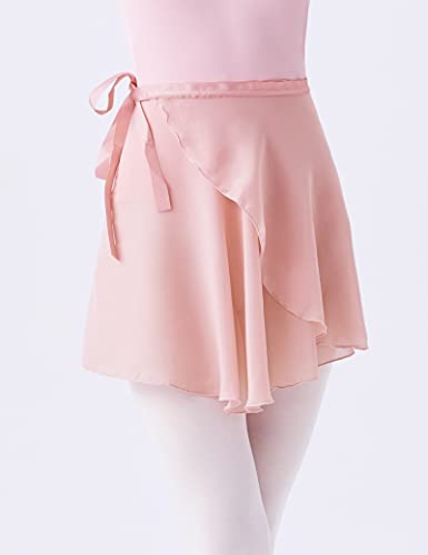 Image of Daydance Girls Women Sheer Ballet Skirts Wrap Chiffon Over Scarf for Dancing