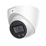 Amcrest NightColor AI Turret POE Camera w/ 66ft Full Color Nightvision, Security IP Camera Outdoor, Built-in Microphone, 256GB MicroSD Storage (Sold Separately), Cloud, 113° FOV, 2.8mm Lens, 4MP@30fps