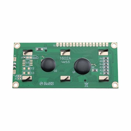 Image of 2PCS Blue 1602 LCD Module Dot Matrix Display Compatible with Controllers and 1x16 Interfaces