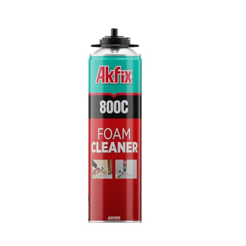Akfix 800C Insulation Spray Foam Gun Cleaner - Great Sealant...
