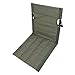 GLOGLOW Light and Breathable Floor Beach Chair, Portable Folding Camp Chair for Picnic - 600d Oxford Cloth (OD Green)