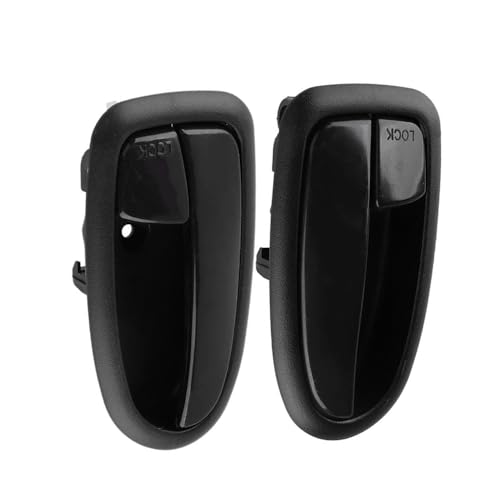 KACEPAR 82610-17010/82620-17010, Front/Rear Driver Side + Passenger Side Interior Door Handle, Compatible with Hyundai Matrix Lavita 2001-2010