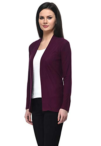 Image of Frenchtrendz Womens's Viscose Crepe Shrug(Size: XS-4XL)