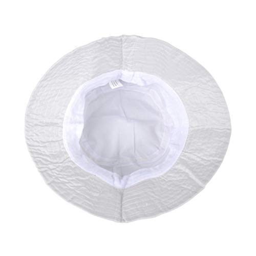 Toutacoo. Regenhut aus Nylon - Einstellbar (06-Weiß/M-L)