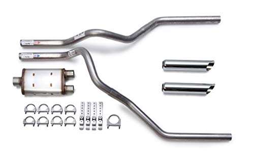 Magnaflow Mandrel-Bent Dual Truck Exhaust Kit with Chrome Tips