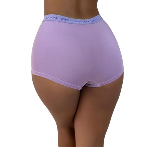 Kit 10 Calcinha Boxer Feminina Dvalen Modas Calcinha Shortinho Cueca Feminina (BR, Alfa, GG, Regular