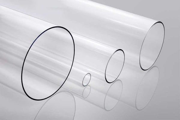 Tubo de metacrilato a medida. Diámetro exterior 150mm, diámetro interior 144mm - 50cm de largo (150/144mm - 50cm)