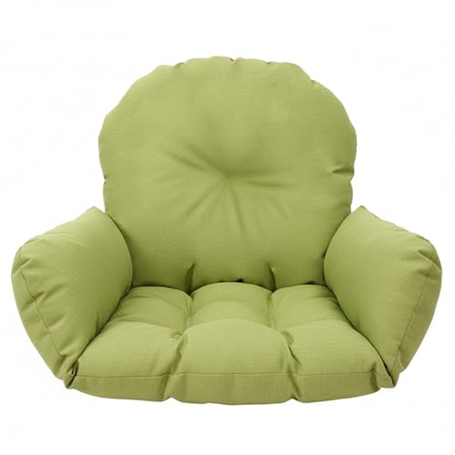 Cojín para silla egg grande de lino de algodón transpirable 2