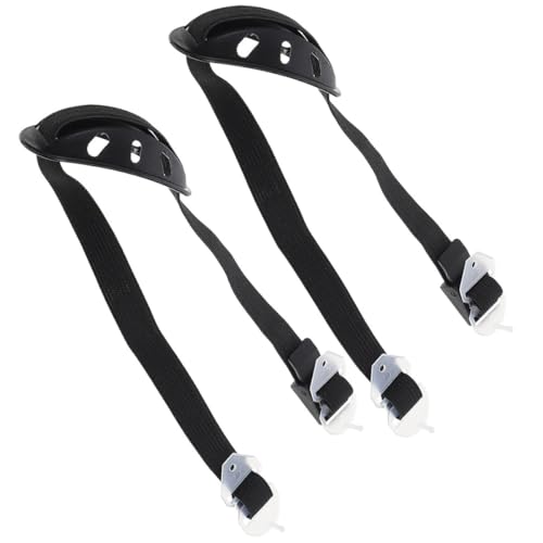 Barbilla ajustable para casco de seguridad con protección del cuello negra