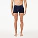 Lacoste Men's Cotton Stretch Essentials Trunks, 3-pack, Navy/Red/Blue, Large