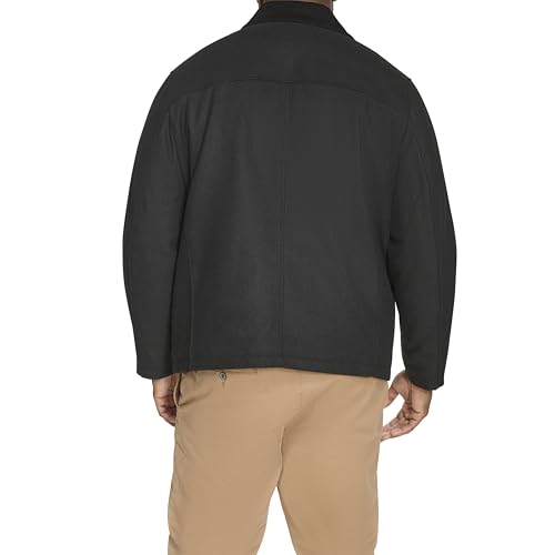 Image of Dockers Men's Wool Blend Quilted Bib Jacket Coat