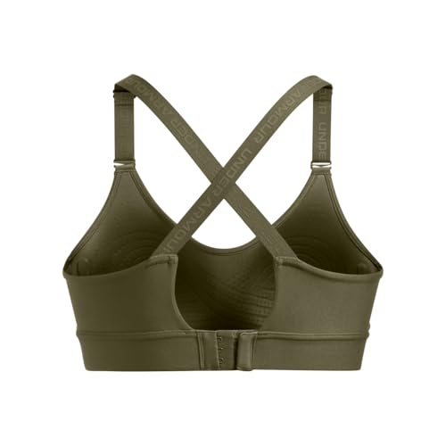 Image of Under Armour Women's Armour Mid Heathered Sports Bra