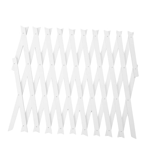 Sosoport Celosía De Madera para Exterior Valla Extensible Ideal para Plantas Trepadoras y Decoración