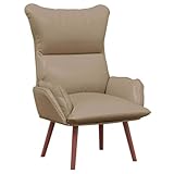 fauteuil relax chez cuir center 【 Composants inclus :】 Avec un cadre en acier solide, ce fauteuil est stable et robuste, tandis que les pieds en bois de caoutchouc massif lui donnent un look au top. Cette combinaison assure sa durabilité et son style.