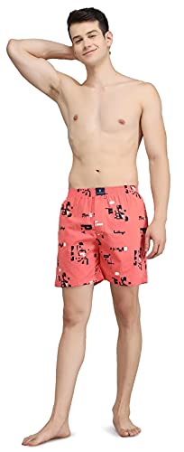 Image of Men's Pure Cotton Regular Printed Boxer