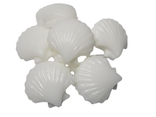 Amy's Bubbling Boutique Aqua Seashell Soaps for Nautical or Beach