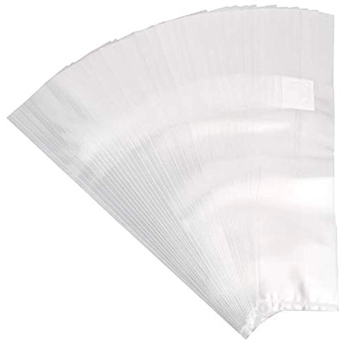 SODIAL 100 Stück Roggenkornbeeren Substrat, Pilzzucht Laich Beutel Pilz Laich Beutel Hoch Temperatur Pre Sealable