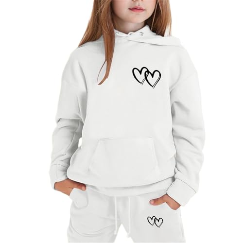 Conjunto infantil de suéter y pantalón holgado para evitar presiones en niñas de talla grande 2