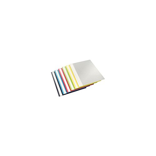 Esselte A4 Plastic Report Files, Pack of 25, 160 Sheet Capacity, Assorted Colours, 15449