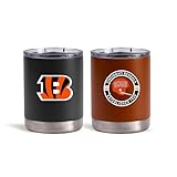 The Memory Company Officially Licensed NFL - Cincinnati Bengals 2-Pack Home/Away Lowball (no handle)