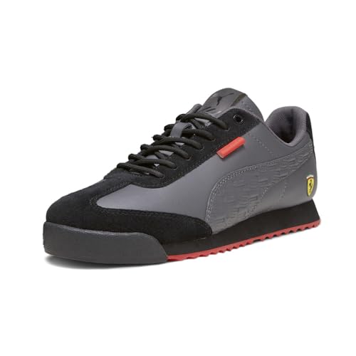 PUMA Mens Scuderia Ferrari Roma Via Lace Up Sneakers Shoes Casual - Grey2