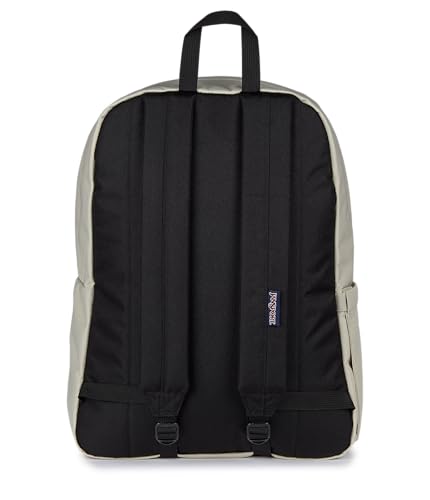 Image of JanSport SuperBreak Plus Backpack with Padded 15-inch Laptop Sleeve and Integrated Bottle Pocket - Spacious and Durable Daypack for Work and Travel - Moon Mist